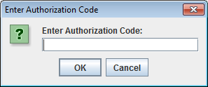 Entering OAuth 2.0 Authorization Code
