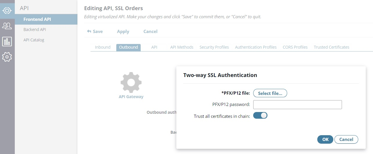 Configure SSL Authentication in API Manager