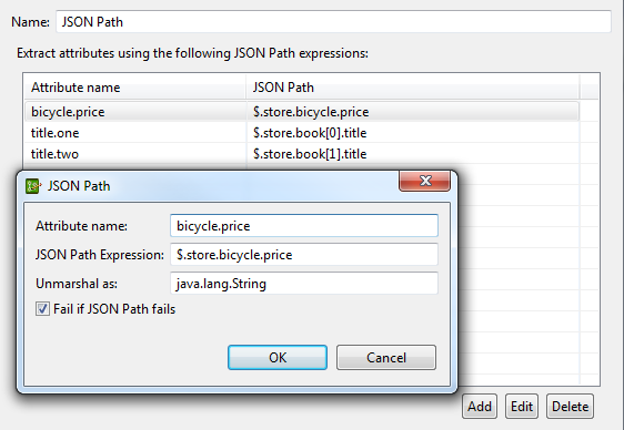 Retrieve Attribute with JSON Path Expression