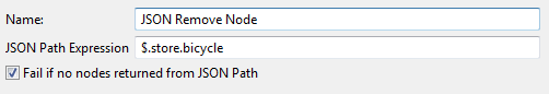 Remove JSON node