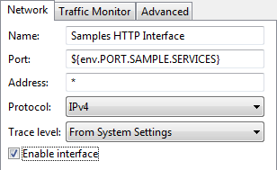 Configure HTTP Interface